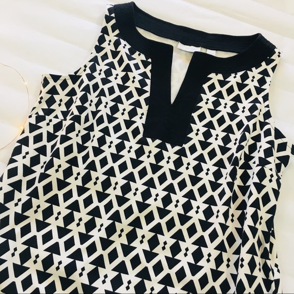 New York & Company Black and White Dress - Size XL - Picture 5 of 6